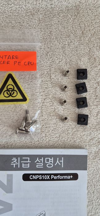 Cooler procesor Zalman cnps 10x performa+