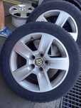 Set 4 jante R16 si 2 cauciucuri MICHELIN