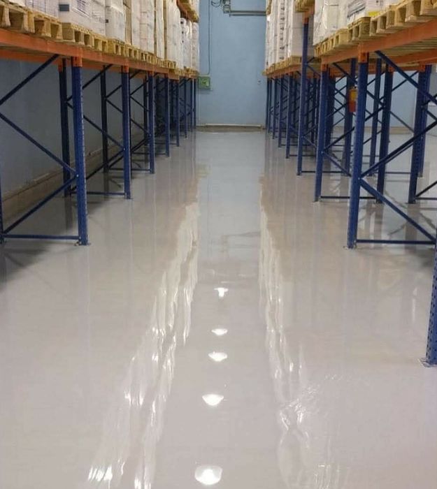 Полимер, Эпоксидный наливной пол