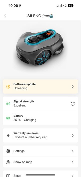 Robot Gardena sileno free