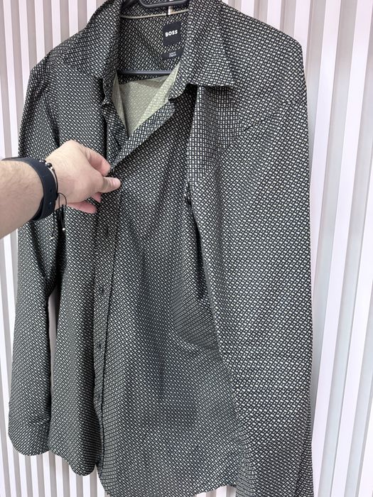 Camasa Boss originala verde XL