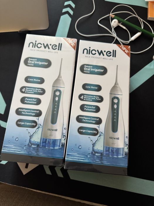 Nicwell 4 moduri Irigator oral nou sigilat