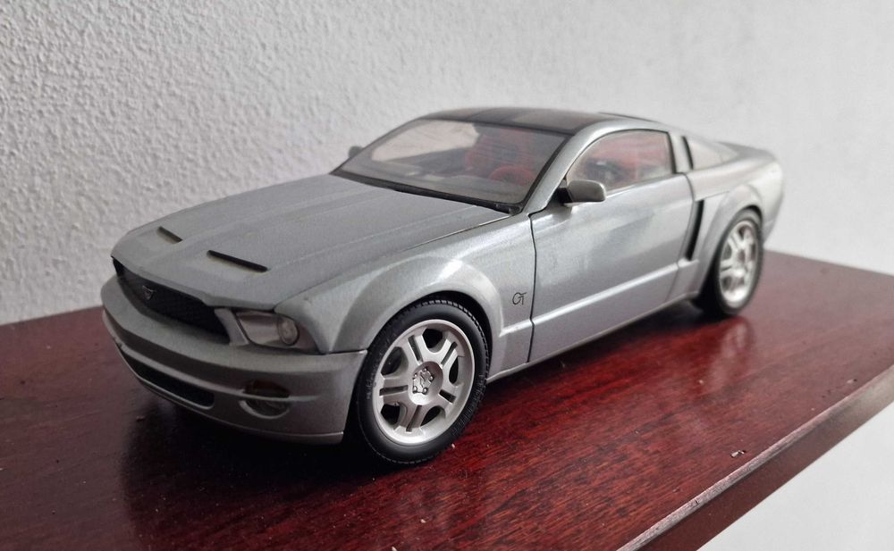 Macheta auto Ford Mustang GT 2003 Targa 1:18 Beanstalk 1/18  10035 gri