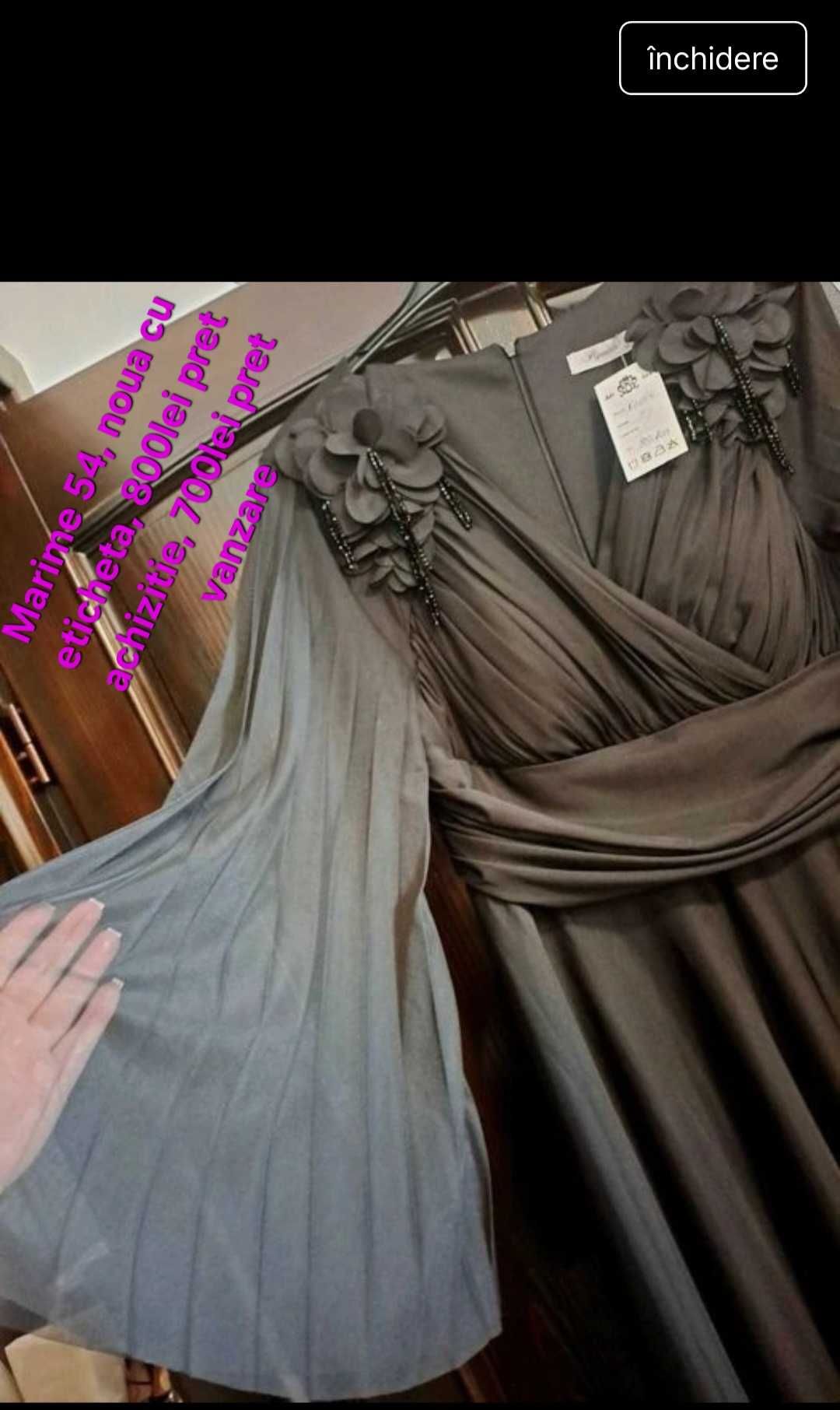 Rochii elegante lungi - neagra noua si bleumarin purtat o singura data