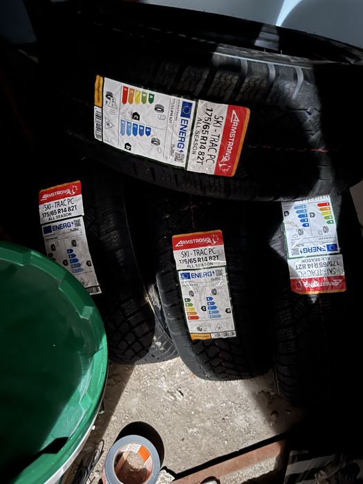 Всесезонни гуми 175/65 R14 Armstrong Ski-Trac PC – нови, със стикери