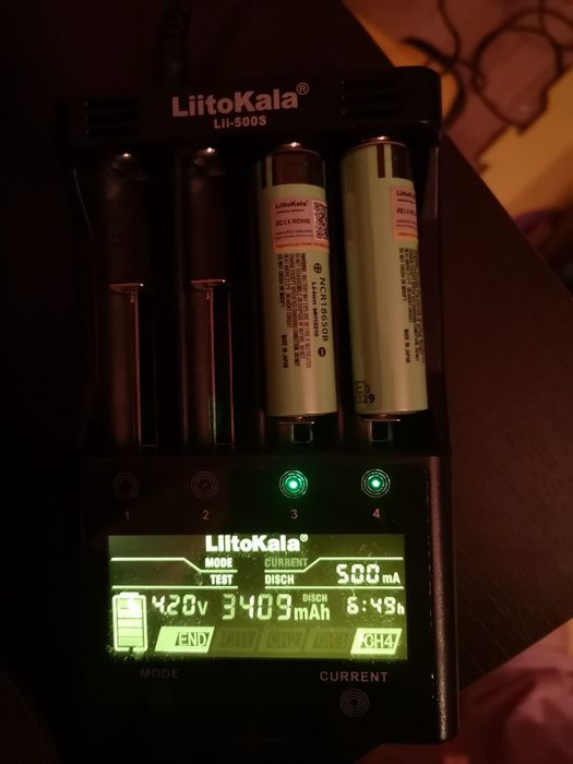 Acumulatori Litokala 18650  3,7v,  ,  3200- 3400amperaj real, Litokala