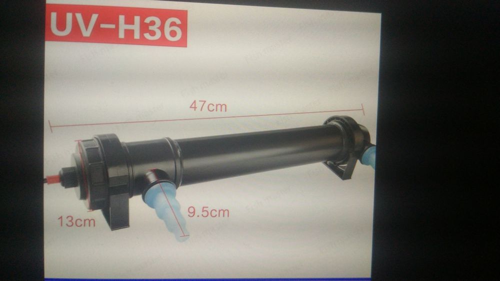 Ультрафиолетовая лампа 60 Вт проточная