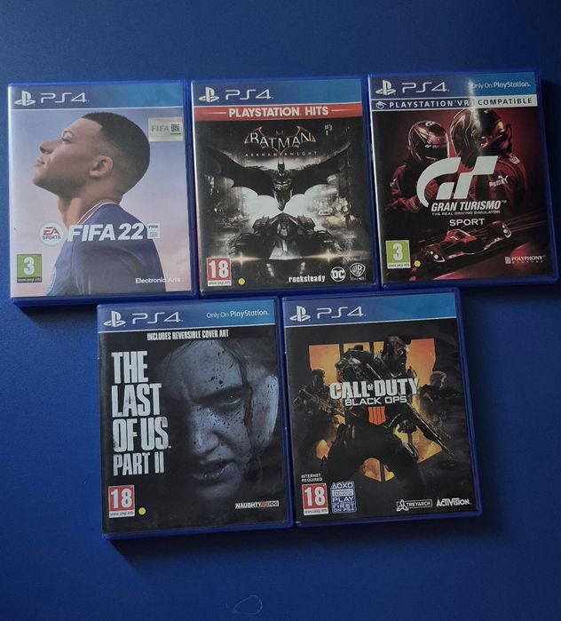 Jocuri pentru consolă PS4