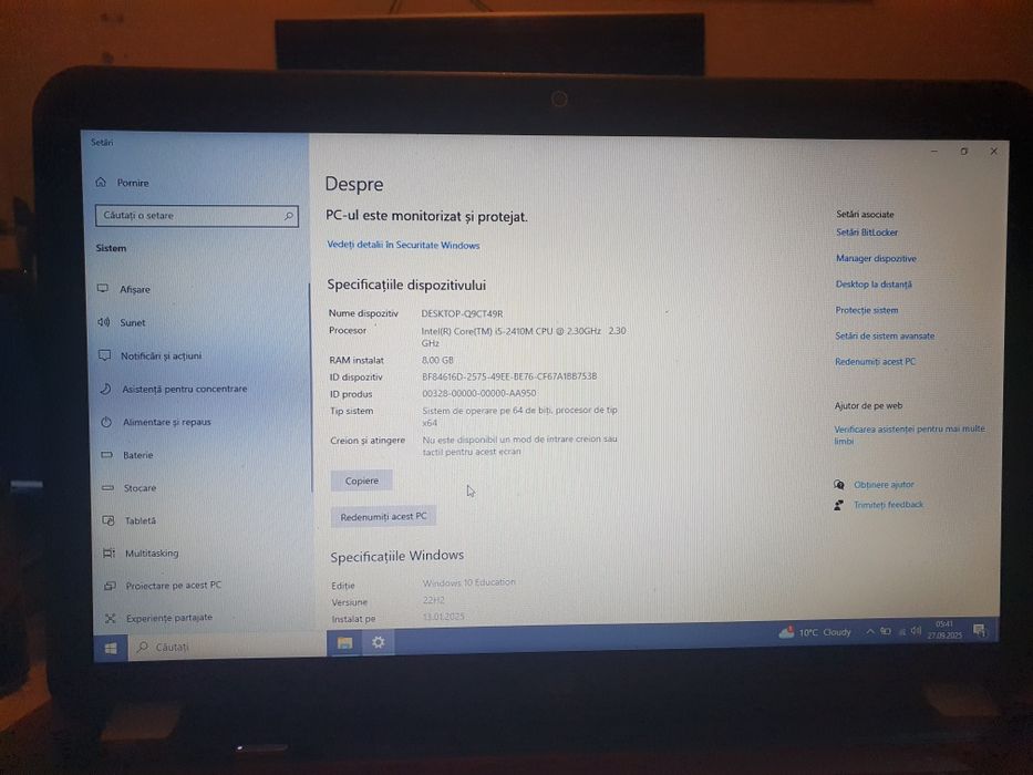 Laptop  foarte aplicapil ⁷