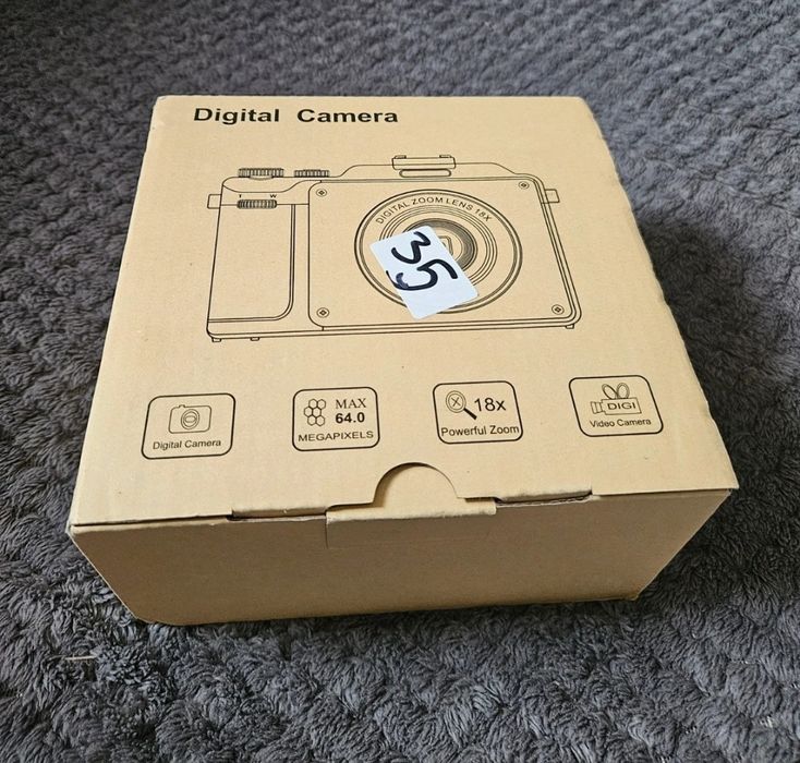 Aparat foto digital 4K compact, cameră pentru fotografie, 64MP