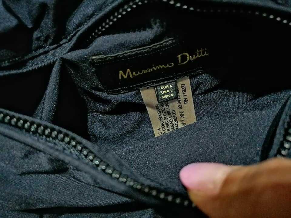 Мъжко Зимно кожено яке Massimo Dutti 9