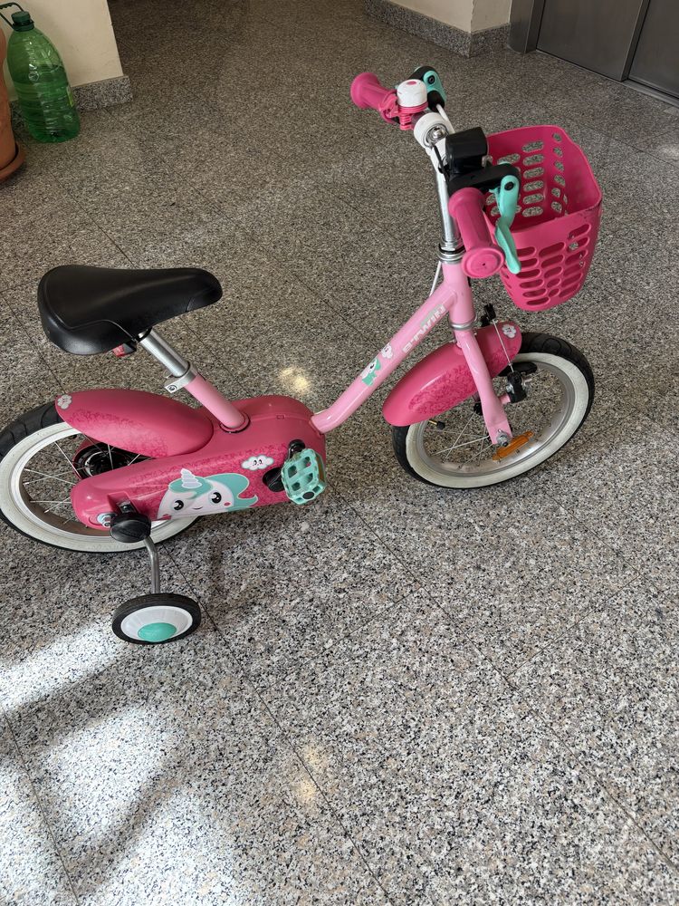 Bicicleta 14” 500 Unicorn Copii 3-5 ani