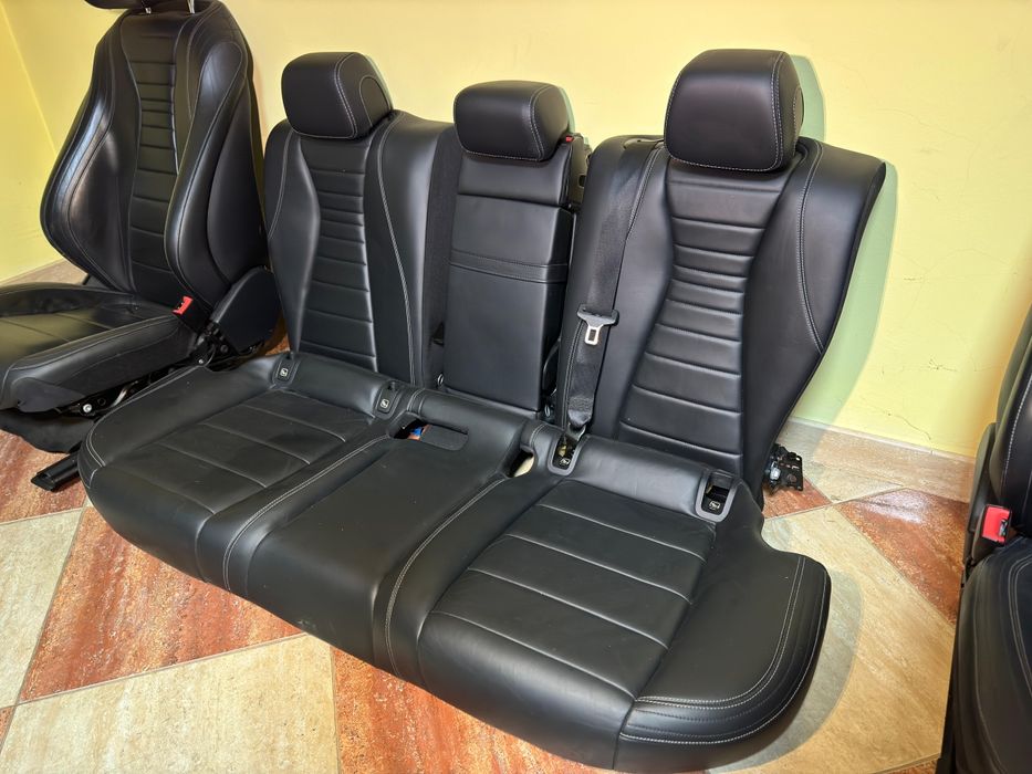 Mercedes W213 AMG Interior Piele Negru Memorie Incalzire Scaune