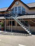 Scări metalice zincate galvanizate