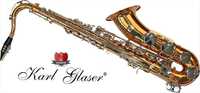 Tenor Saxofon AURIU+ARGINTIU SAX curbat Karl Glaser Sax Saxophone Si b