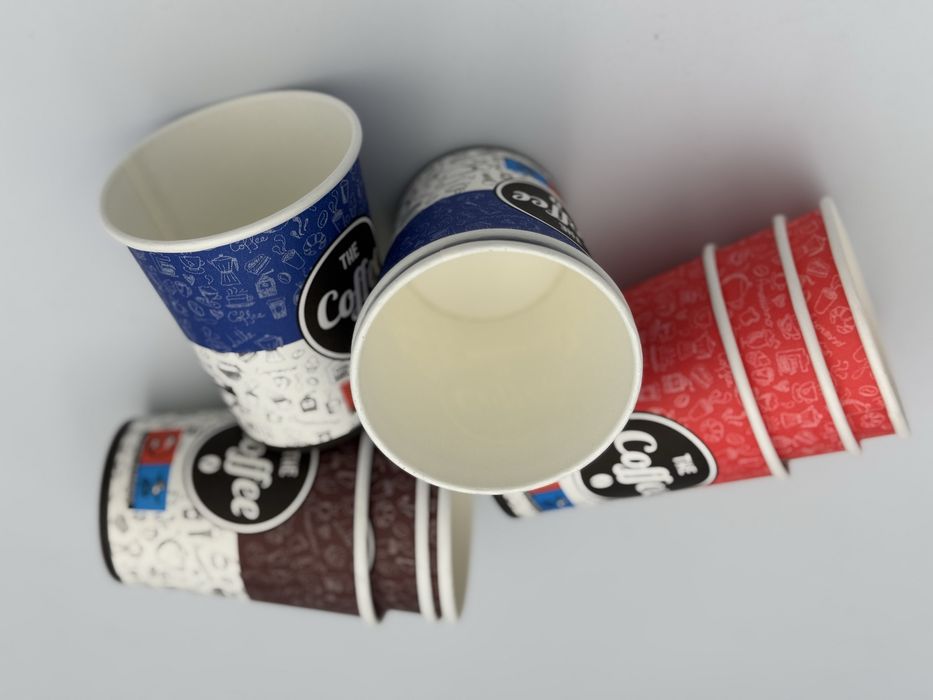 Pahare din carton automate 180ml 6oz