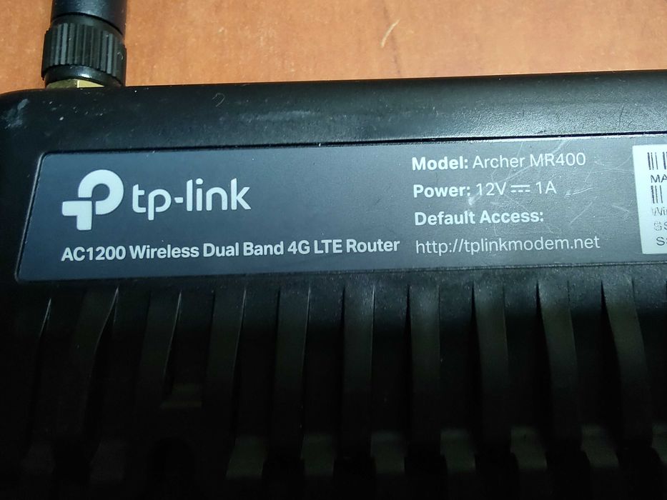 Router Wireless cartela SIM 4G LTE TP-LINK Archer MR400 Dual necodat