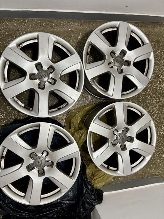 Set 4 Jante Audi 17 “ originale – Compatibile A4, A5, A6, A8, Q5, Q3,