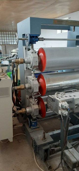 Линия по производству пластмассовых листов из ПЭ и ПП