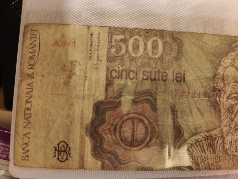 Bancnote 500lei 1991