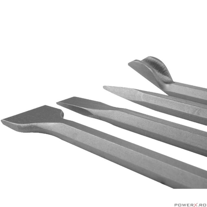 Set dalti SDS+ profesionale pentru tamplarie, 4 piese, Verke