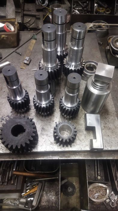 Токарные фрезерные работы. Шестерни изготовление. Закалка металла.