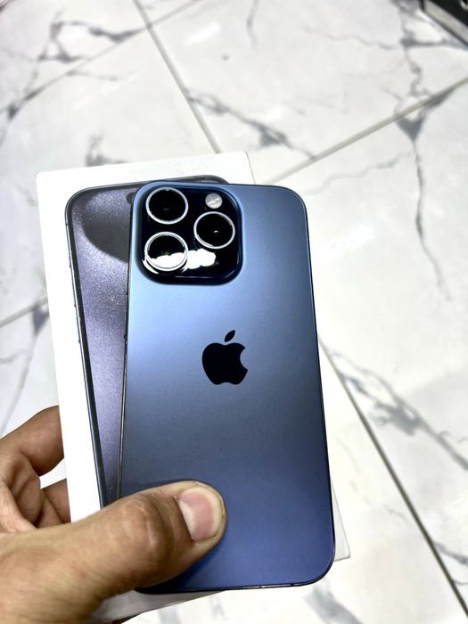 15 pro blue titanum