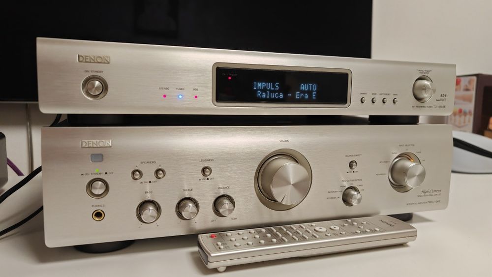 Amplificator Denon PMA-710AE  Tuner Denon TU-1500AE