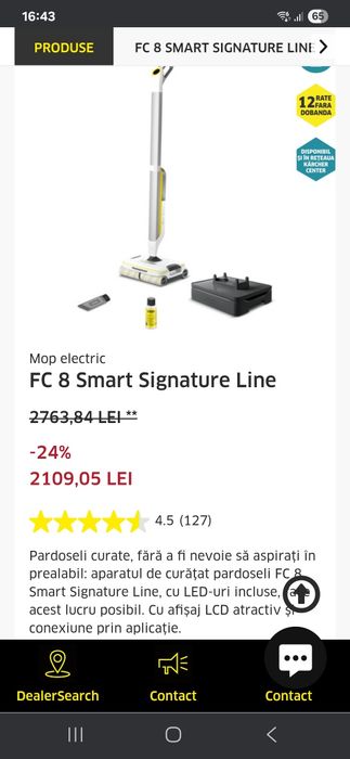KARCHER MOP FC 8 signature line