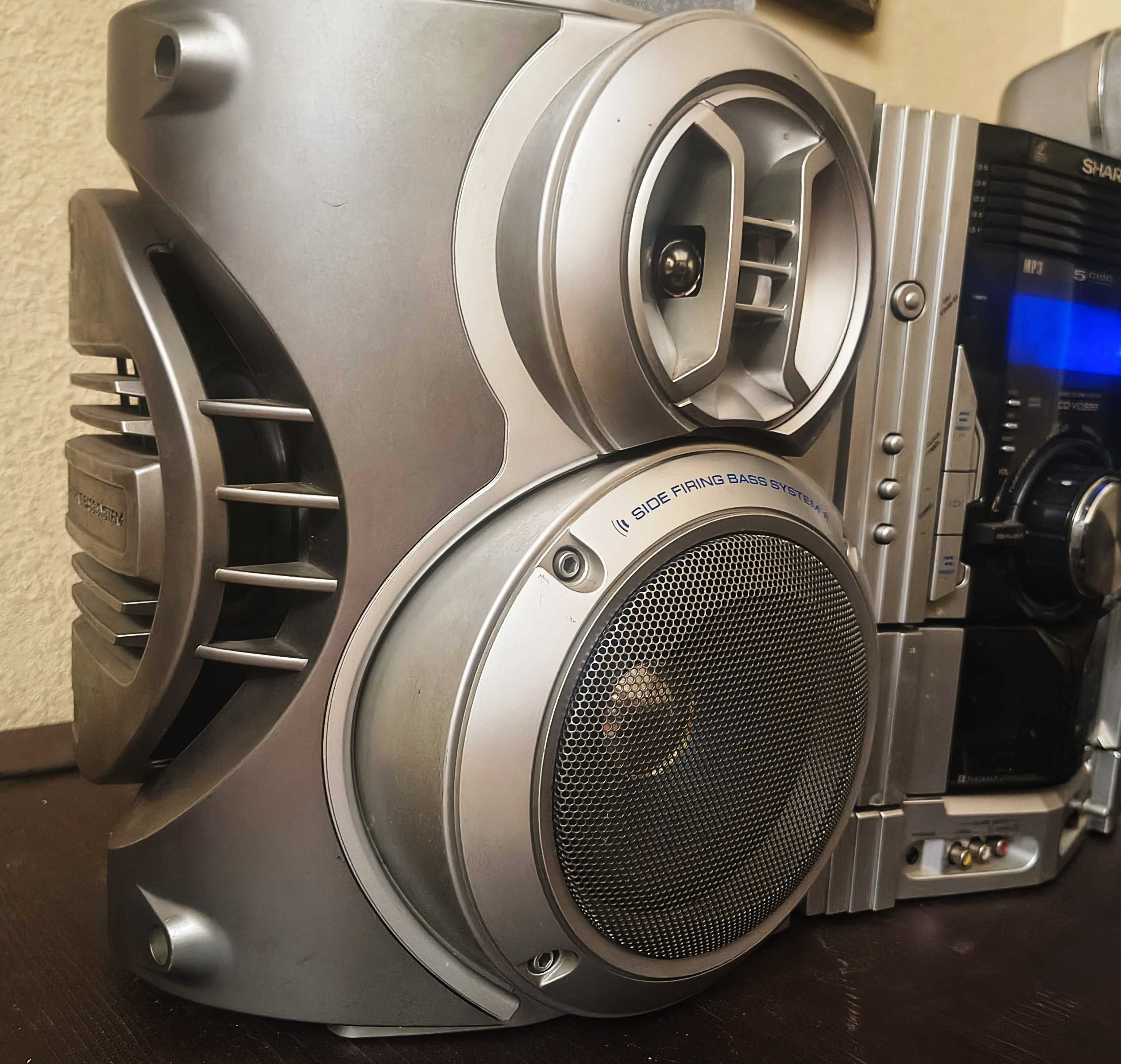 Музыкальный центр  CD-VC 656 W SHARP .380вт 8 динамиков