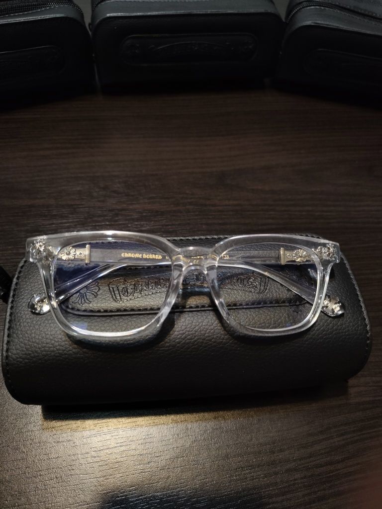 Ochelari Chrome Hearts + Toc