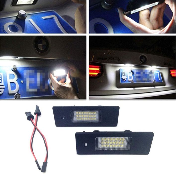 LED плафони регистрационен номер BMW E81 E87 E87N E85 E63 E64
