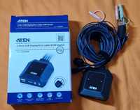 KVM Aten CS22DP 2-Port USB DisplayPort USB Audio 1.2m
