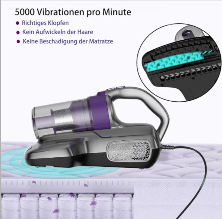 Aspirator Saltea 15 KPa 400 W lumina UV
