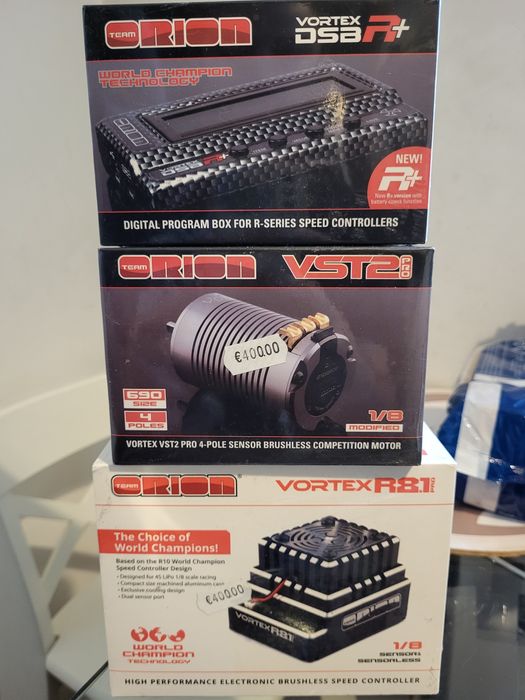 Combo NOU brushless automodel 4S sau 6S Orion competitie