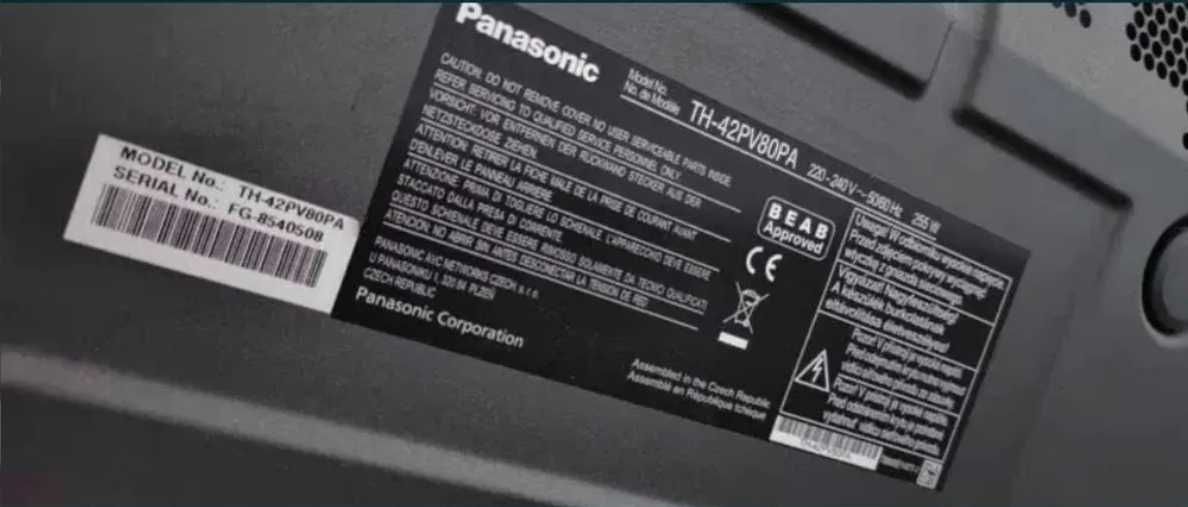 Плазмен Телевизор-Panasonic / 42 инча /