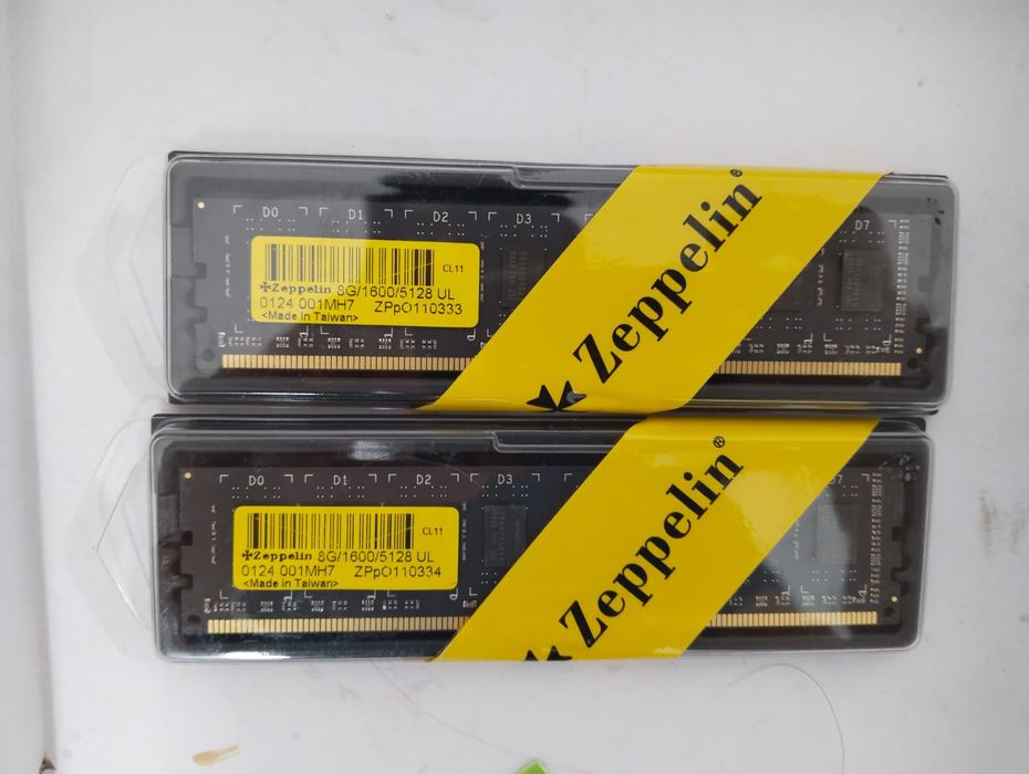 ОЗУ разных объема памяти