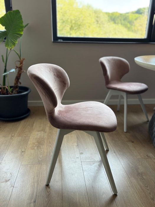 Set masă ovală modernă + 6 scaune