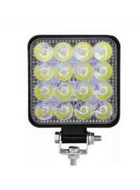 Proiector led pentru off road, , 8.5cm x 8.5cm , camping , suport inc