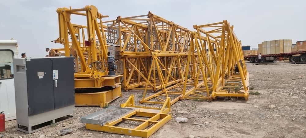 ZOOMLION башенний кран 8тонн 40м высота 60 стрела