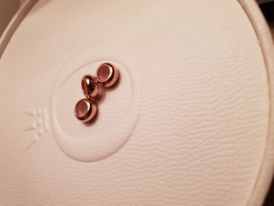 Stoppere rose argint compatibile Pandora