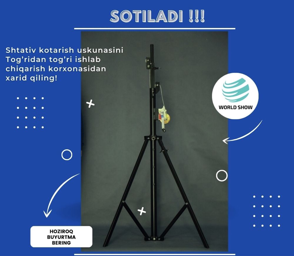 led erkran monitor podyum saxna alimin ferma sotamiz va arenda qo'yamz