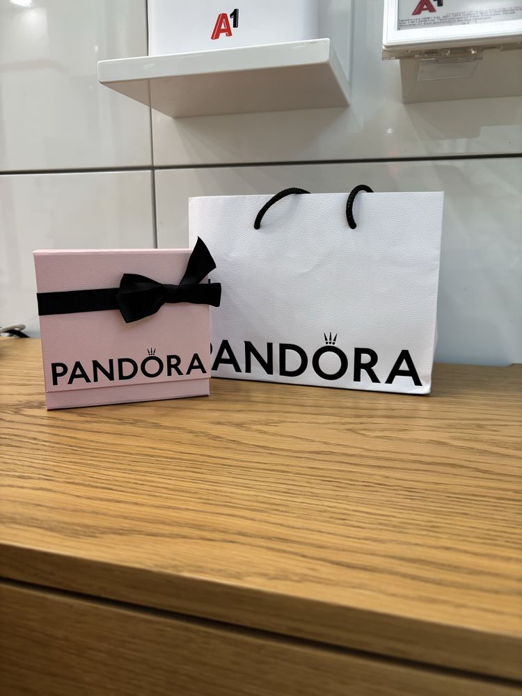 Комплект  обеци и колие Pandora