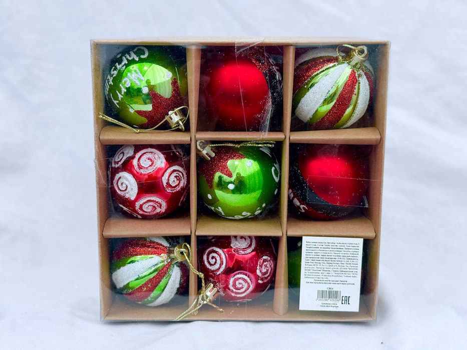 Yangi yil bezaklari va archa o‘yinchoqlari — OPTOM! Super chegirma!