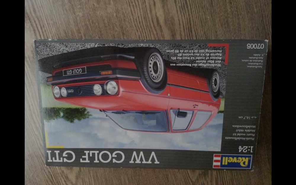 Модел за сглобяване Revell VW Golf GTI