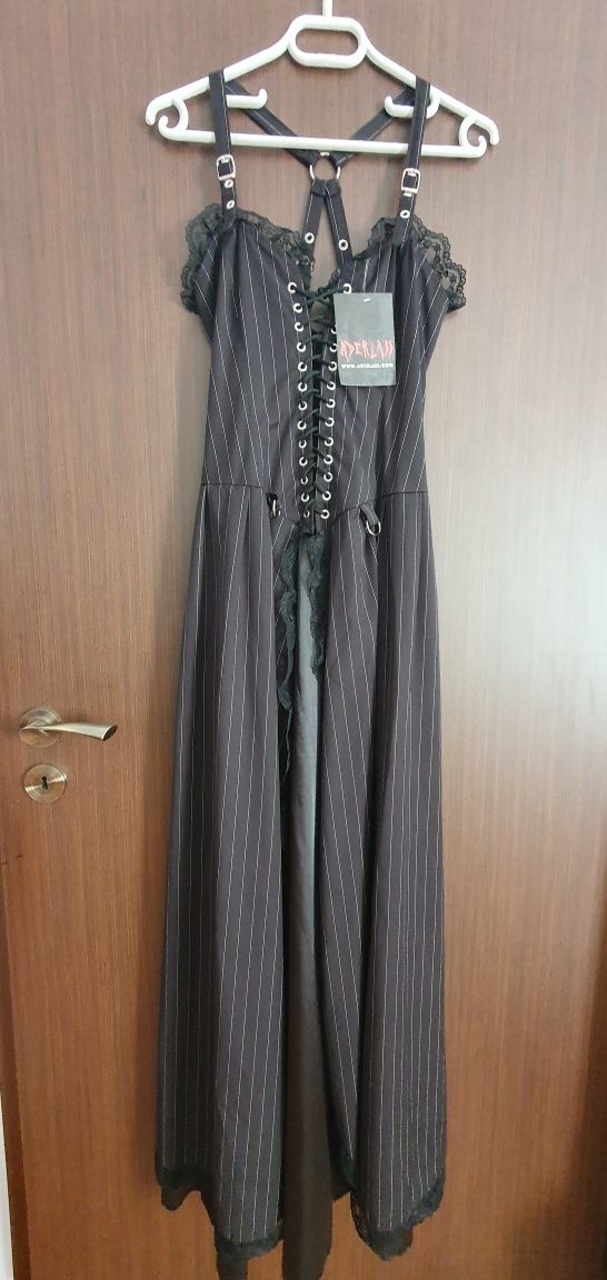 Rochie gotica Aderlass steampunk goth burleska