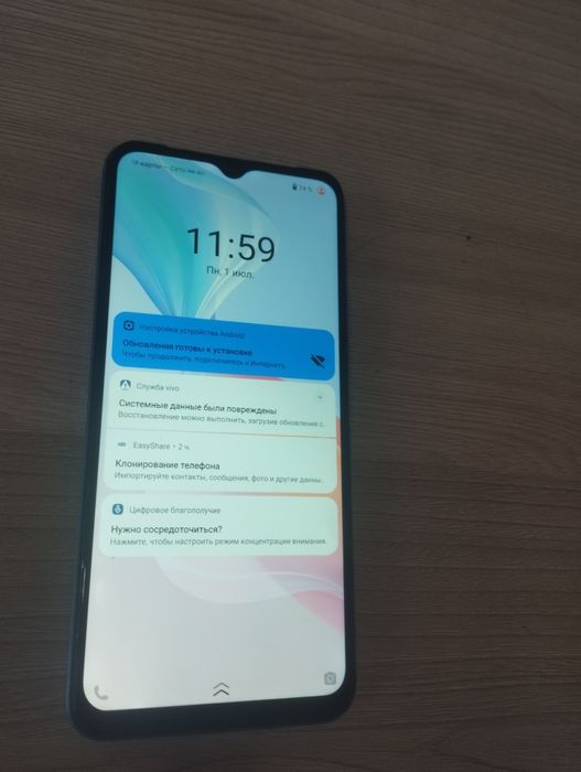 Vivo Y33s 128gb все работает Каспи Рэд