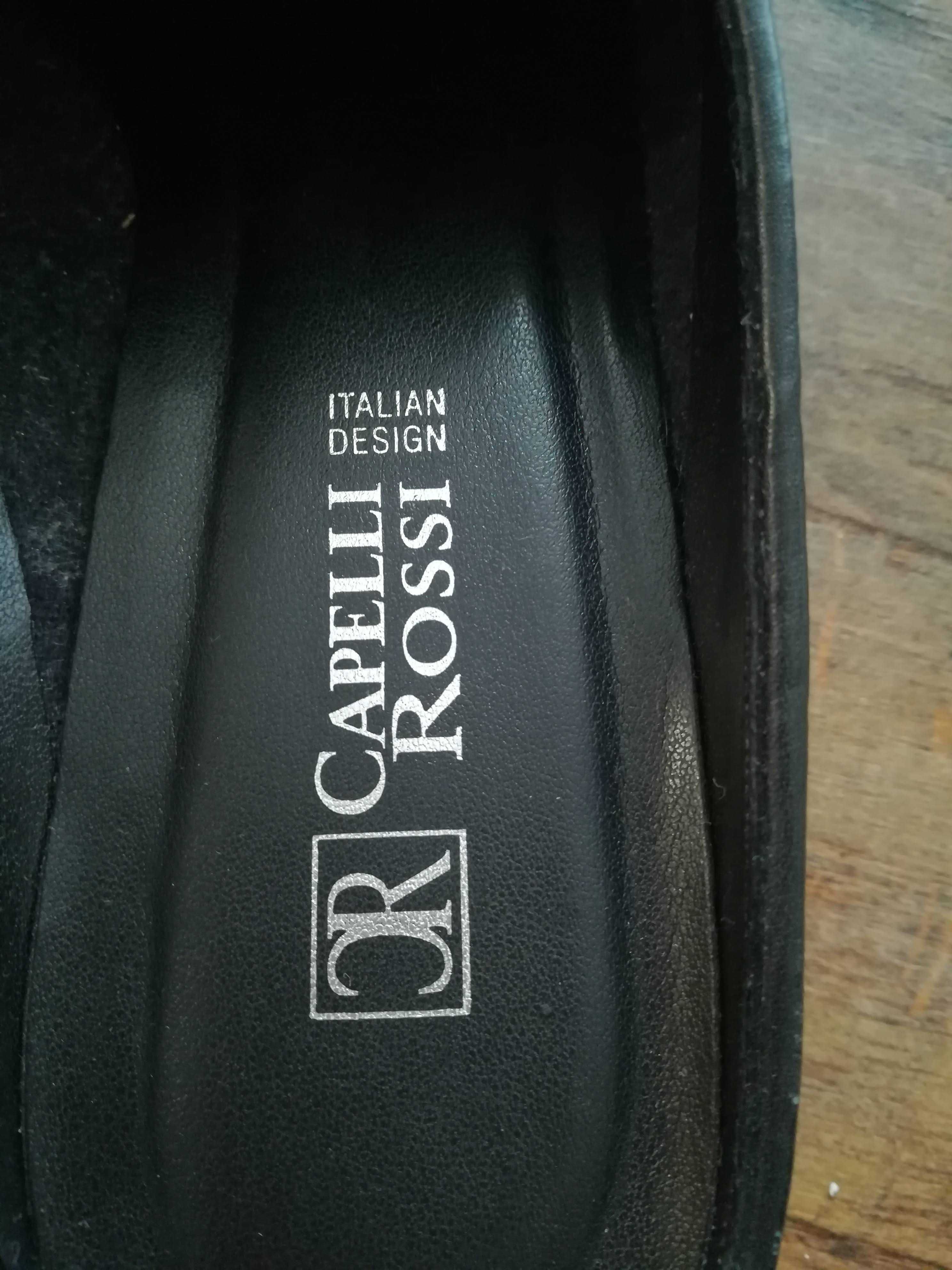 Saboti de dama Capelli Rossi, din piele naturala, marimea 38