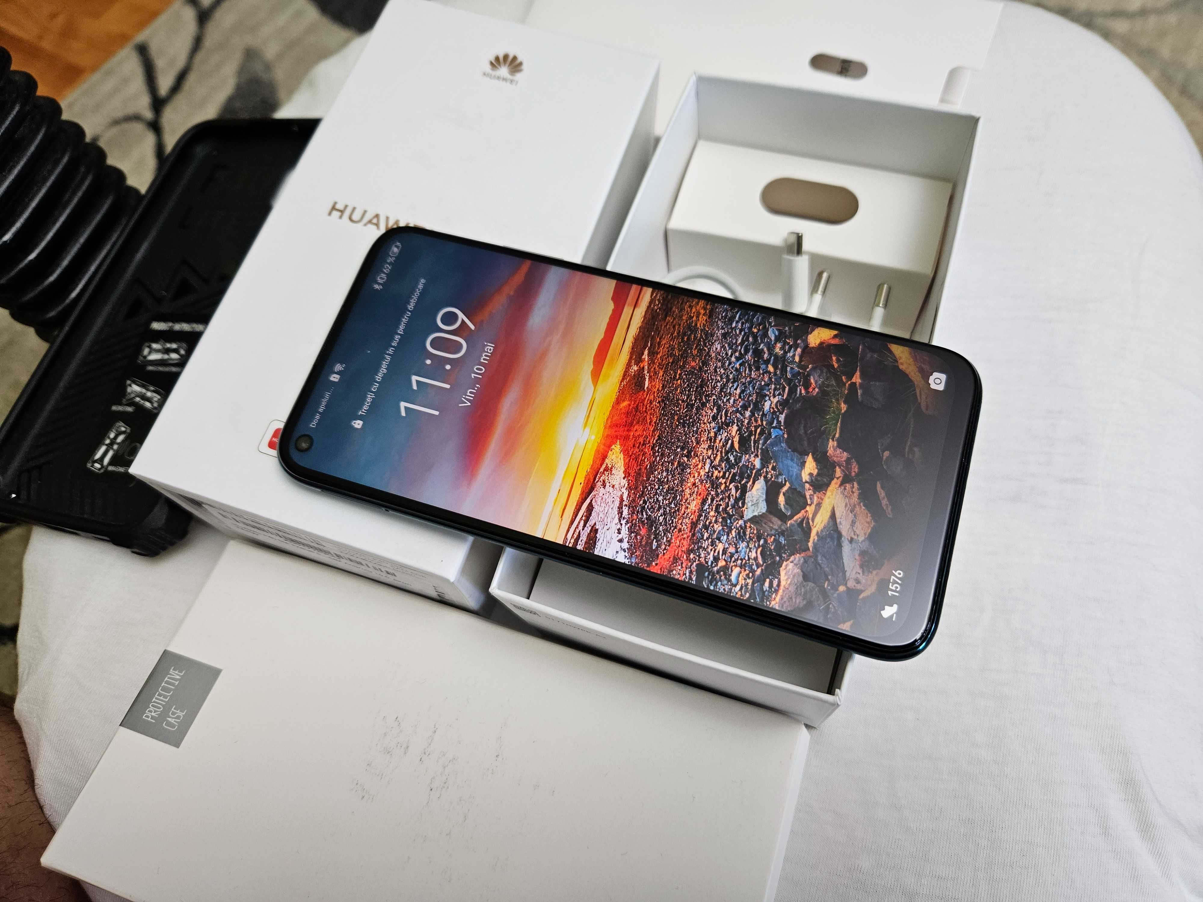 Huawei P40 Lite, de 128Gb cu Ram 6Gb , liber pe orice, folie display