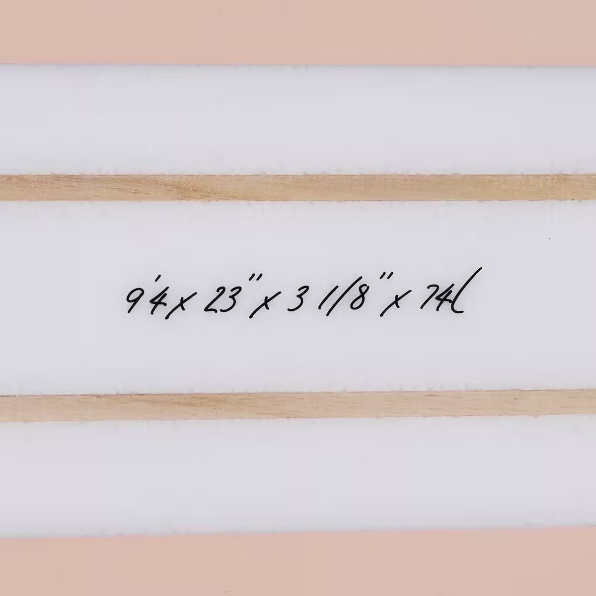 ДЪСКА ЗА СЪРФ ЛОНГБОРД 900 9'4'', 74 Л, С 1 ФИНКА 10"